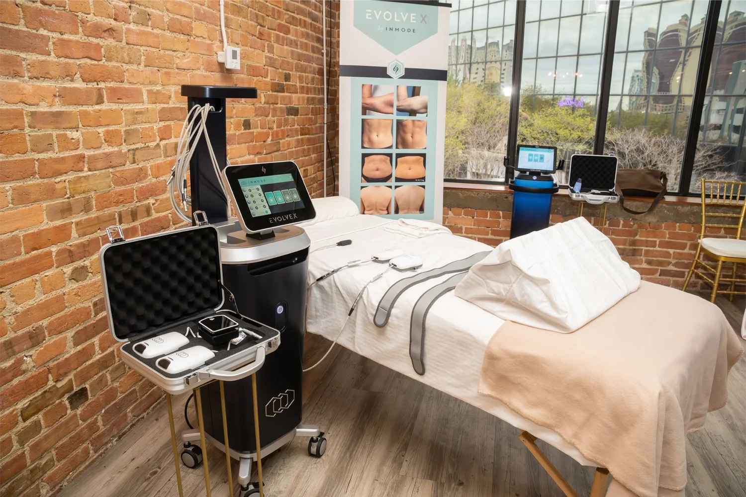 Wellness treatment room in Shreveport